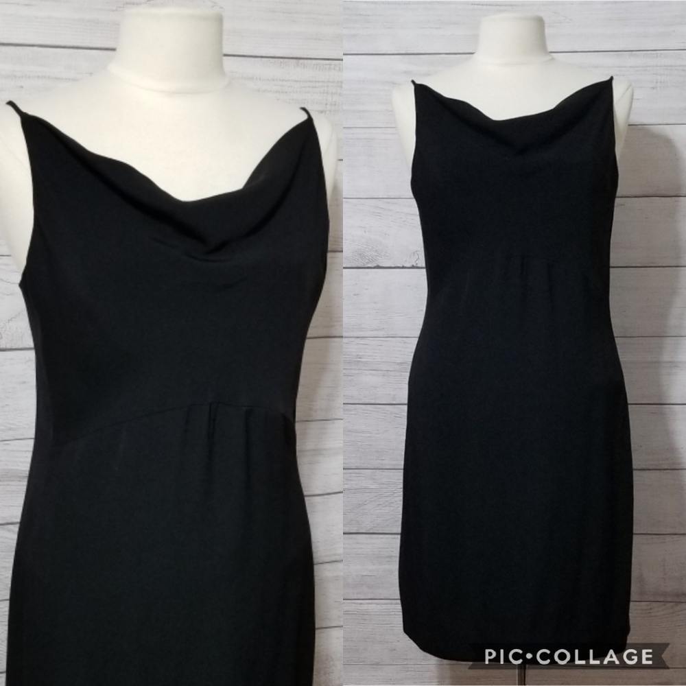 Anne Klein II VTG Draped Neck Dress